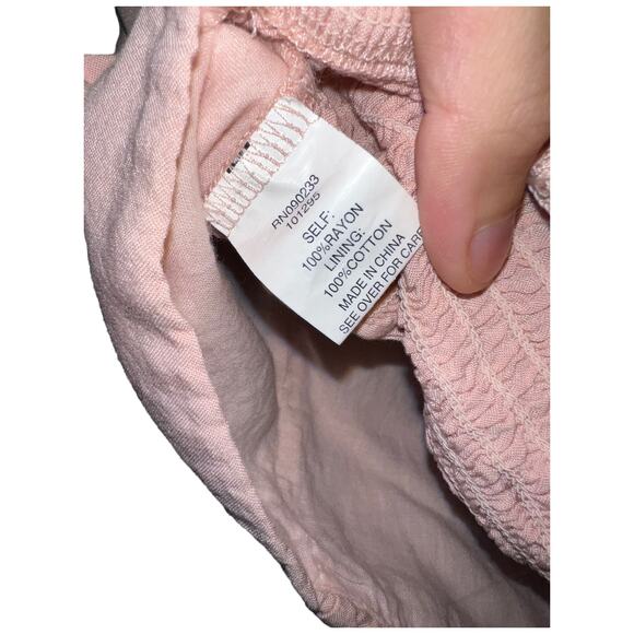 Pink Lottie Moss Crop Top – Tie-Back Sweetheart Neckline - Picture 10 of 11